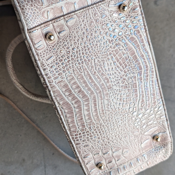 BRAHMIN Crossbody Bag 💛🤎🐊 - Picture 12 of 14